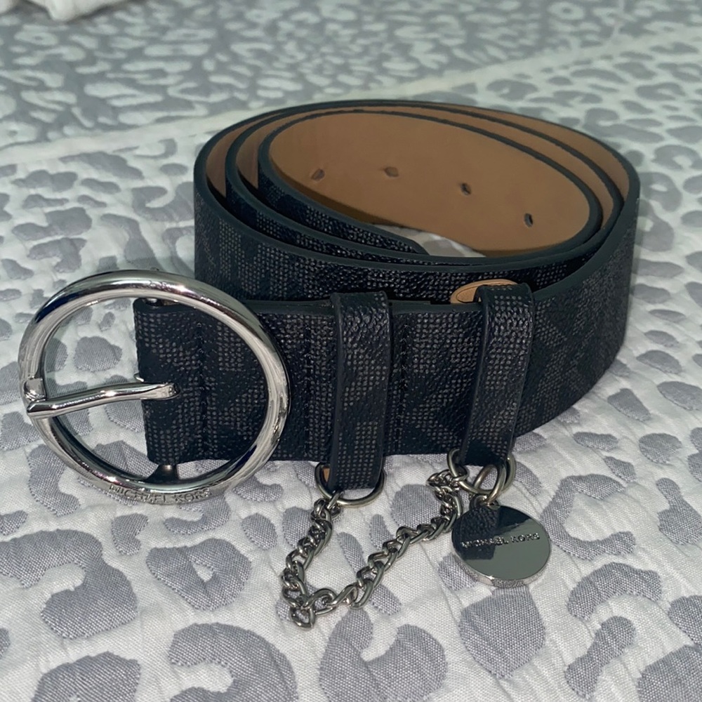 Black Michael Kors belt
